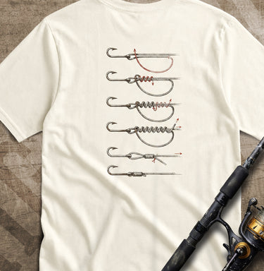 Citron Knots fishing knot guide graphic T-shirt by High Country Standard