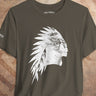 Army Feathered profile Western graphic T-shirt by High Country Standard